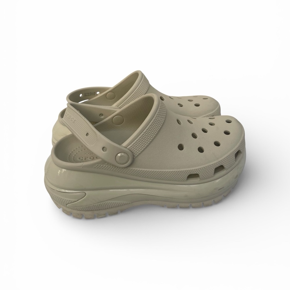 CROCS Classic MEGA CRUSH CLOGS IN THE BONE COLORS